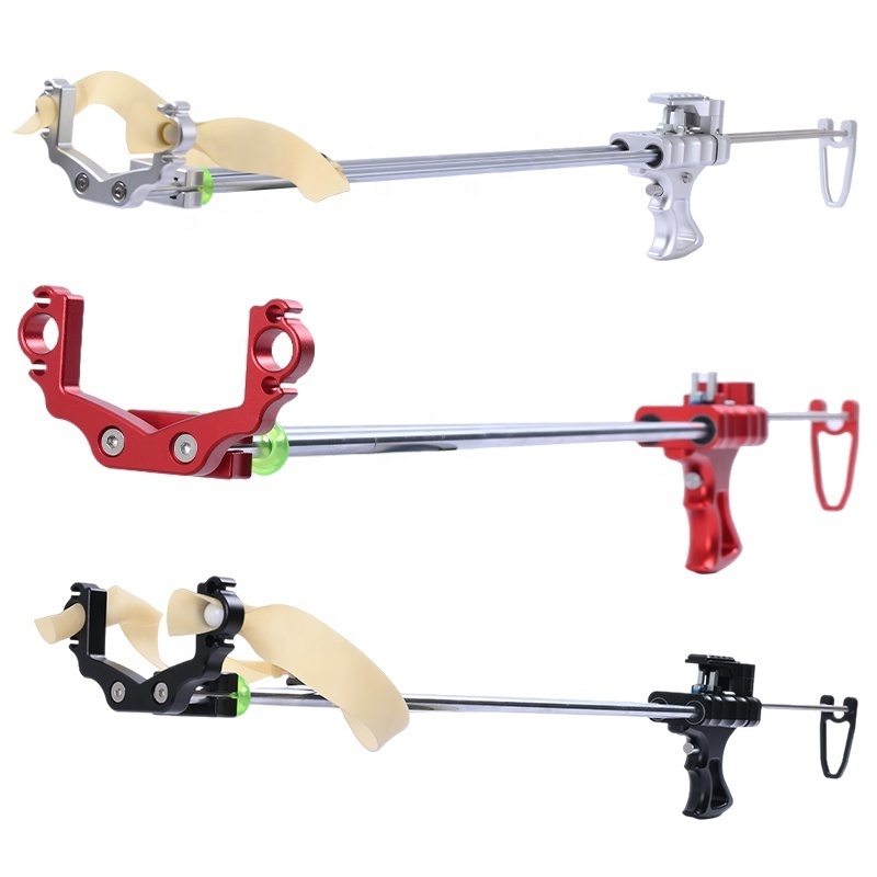 Eco-Friendly Waterproof Powerful Slingshot For Hunting Bird Metal Slingshot For Fishing