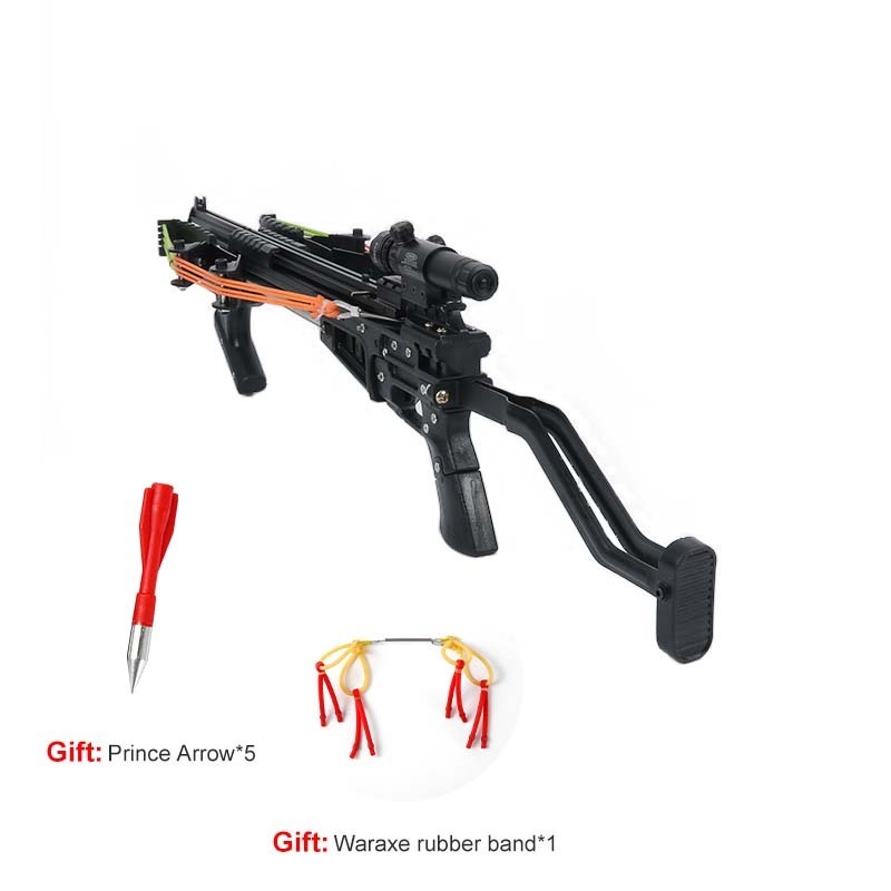 China Supplier Custom Precision Powerful Hunting Slingshot Gun With Telescope Outdoor Hunting