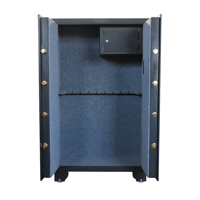 Luoyang double door gun safe electronic lock storage cabinet