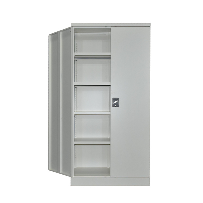 Cheap swing door office cupboard heavy duty metal storage cabinet in thailand