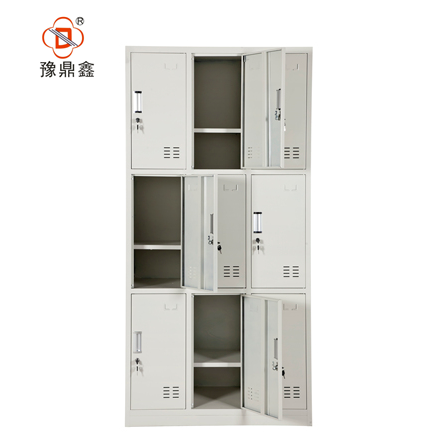 Modern appearance Staff steel  bathroom clothes storage bag lockers change wardrobes