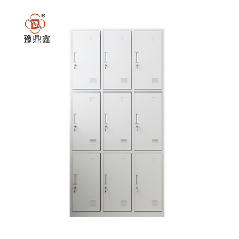 Modern appearance Staff steel  bathroom clothes storage bag lockers change wardrobes