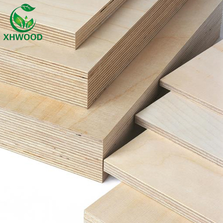 Cheap 4X8 5X10 Laser Cut Commercial Osb Phenolic Hexaboard Birch Plywood Board For Furniture Cabinet