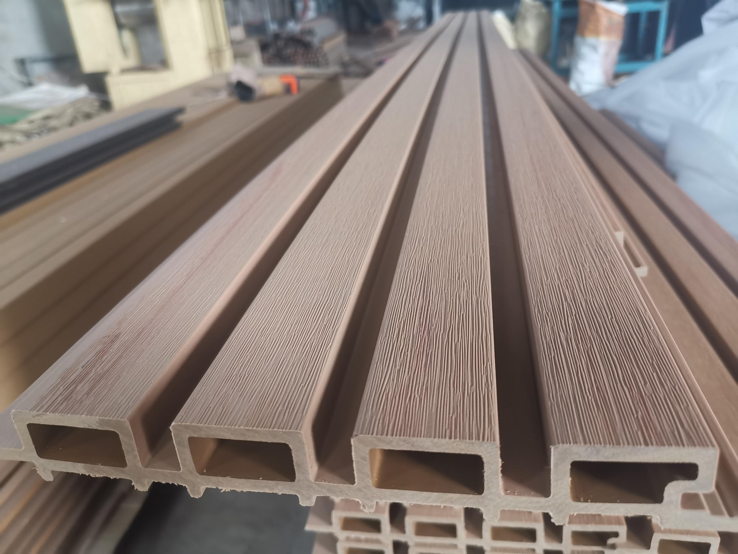 Siding Co-extrusion External Cladding Outdoor wood Plastic Composite Cladding Exterior  Wpc Wall Panels