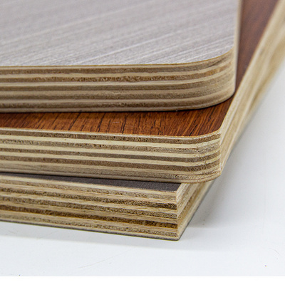 E0  High Quality 18mm Cabinet Making Melamine Plywood Sheet furniture plywood