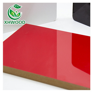 15 18 Mm Laminated White Mdf Melamine Mdf / Acrylic Mdf / High Glossy Uv Mdf Sheet