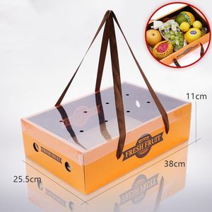 2024 Fresh Fruit Carton shipping Packaging boxes tomato Avocado fruit mango box fruit carton vegetable packaging box