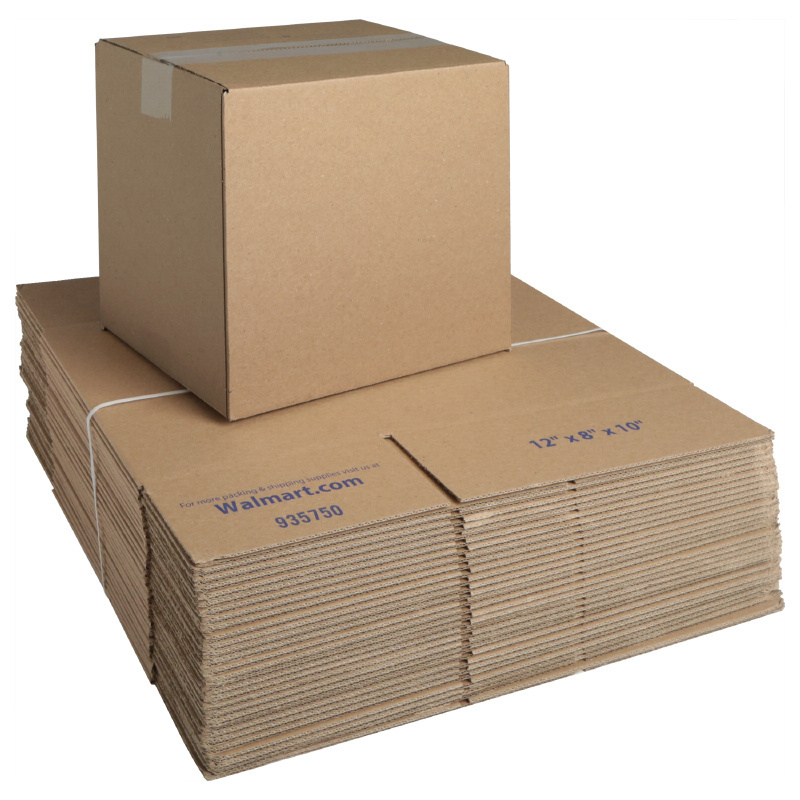 FCS certificate customized labels  box packaging boxes custom logo shipping carton heavy duty