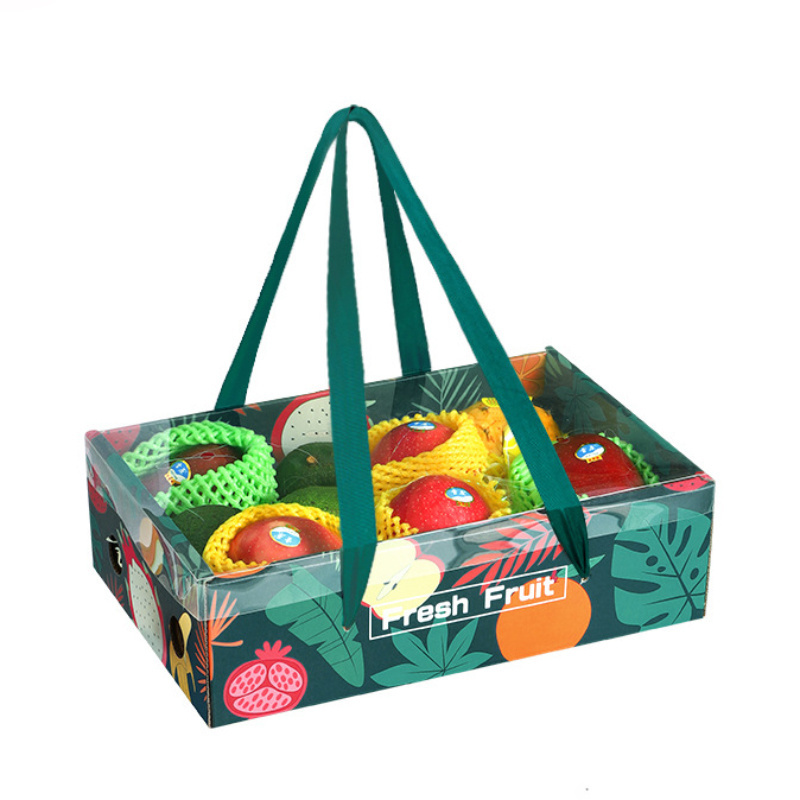 2024 Fresh Fruit Carton shipping Packaging boxes tomato Avocado fruit mango box fruit carton vegetable packaging box