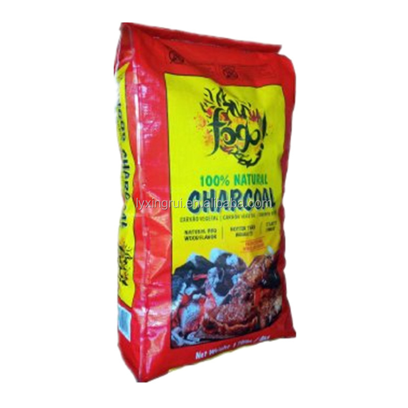 High quality pp woven charcoal bags 2kg 5kg