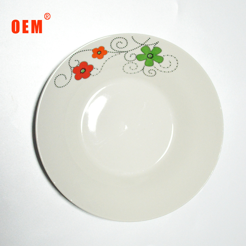 catering serving dishes,chinese serving dishes,Dishwasher safe super white porcelain plate