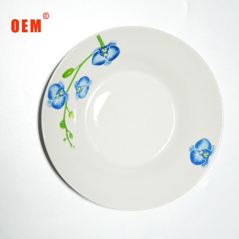 catering serving dishes,chinese serving dishes,Dishwasher safe super white porcelain plate