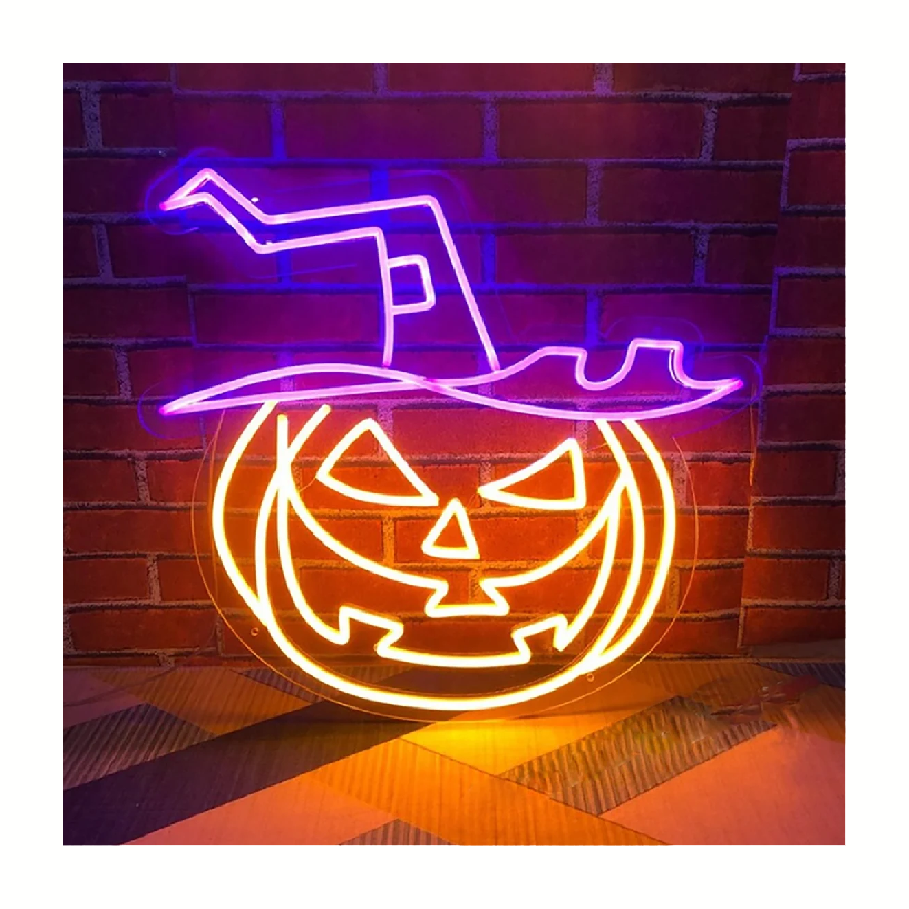 Factory cheap price Personalized custom LED neon sign Custom Halloween Pumpkin neon sign,Neon Lighting, home neon lighting