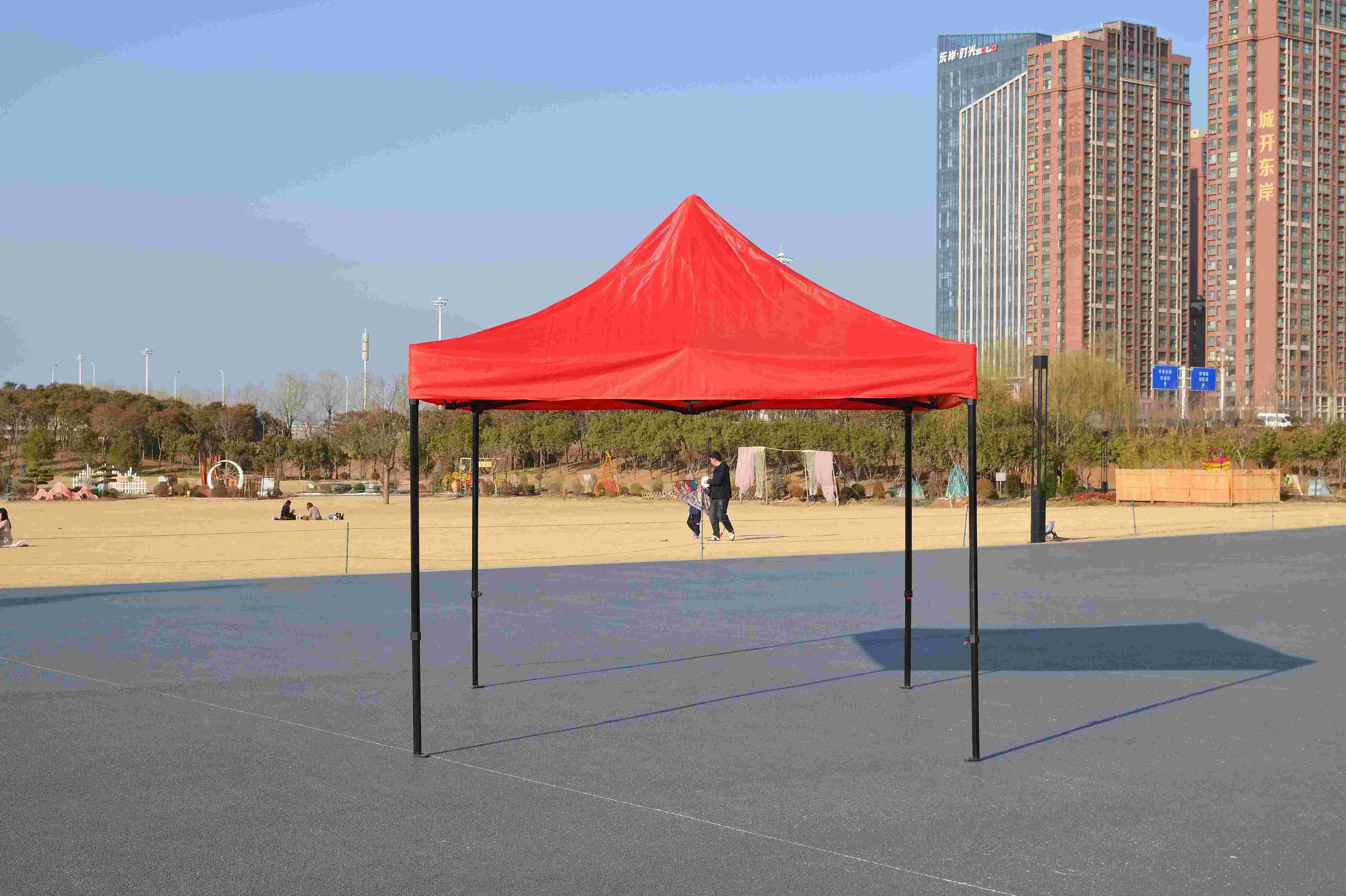 China Cheap  Black Hexagonal Tent Outdoor Custom Used Gazebo Design Canvas Roof Top Tent