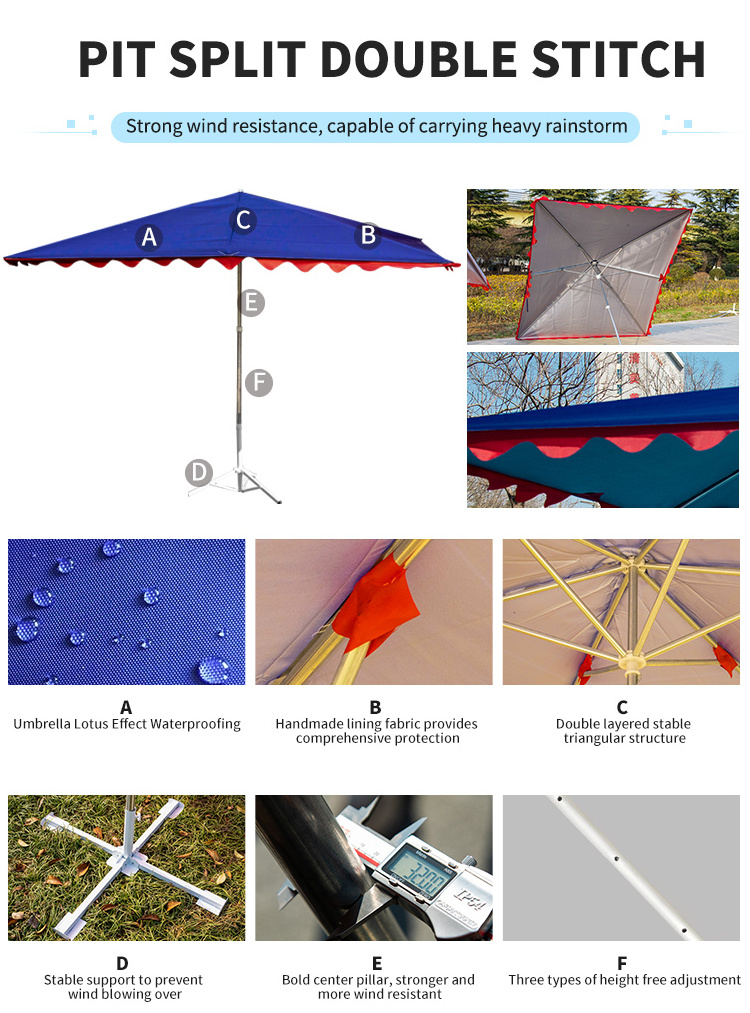 Canopy Umbrella Cantilever Large Parasol Patio Parasol Economic Umbrellas For Beach