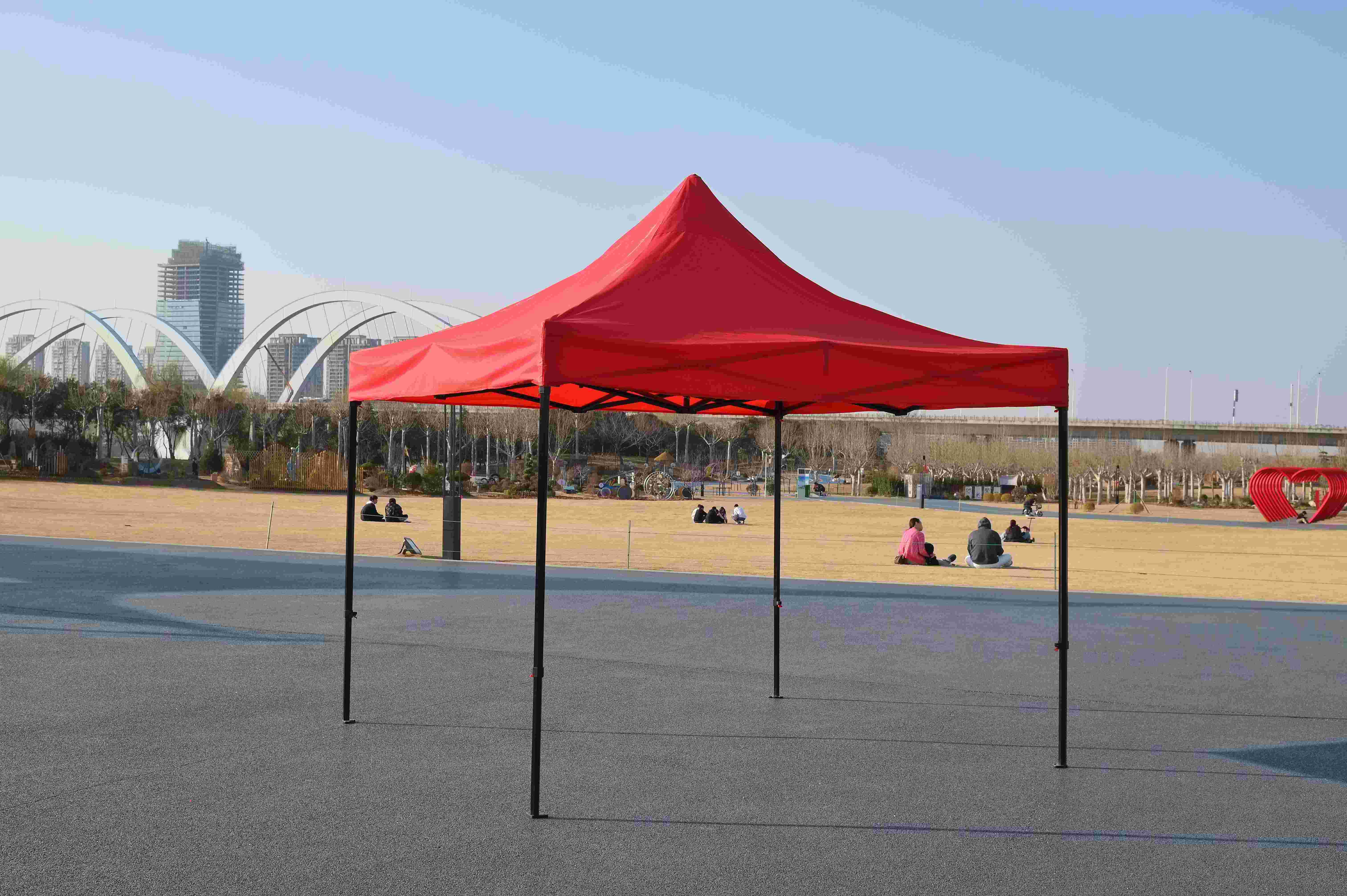 China Cheap  Black Hexagonal Tent Outdoor Custom Used Gazebo Design Canvas Roof Top Tent