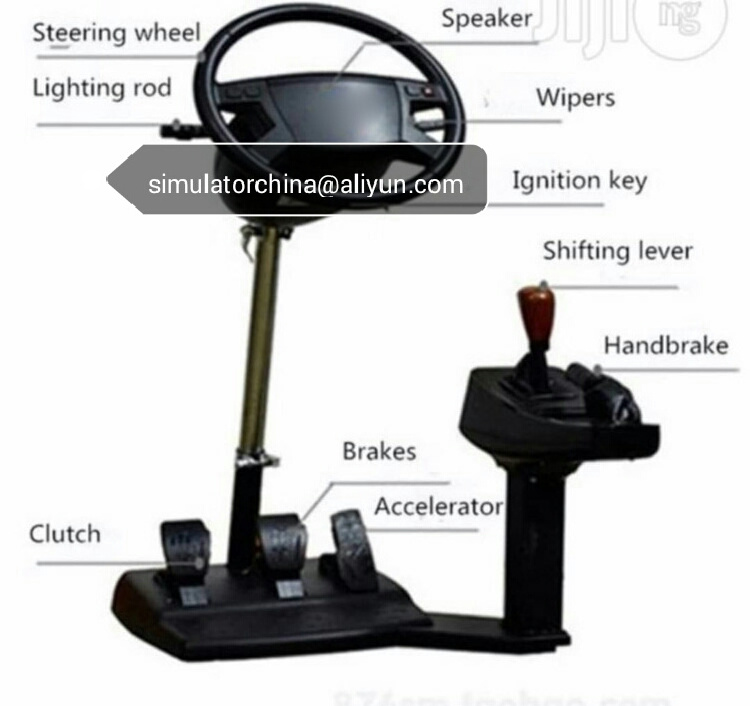 portable car driving school training simulator