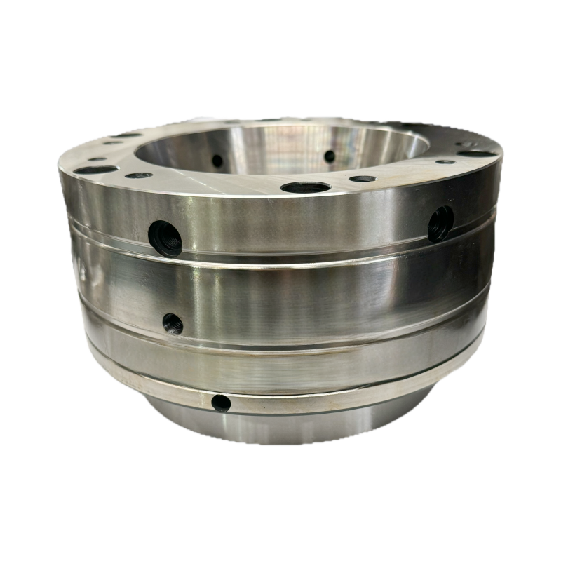 Manufacture 100MM Diameter Mini Flange Four Axis cartridge 7 hole Collet Fixture Chuck For CNC Milling Lathe Tool