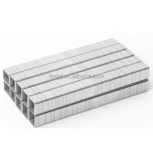 Hot Selling Galvanized Silver Sofa Pin 1010J Type Smooth Stainless Steel Staples for Furniture Making