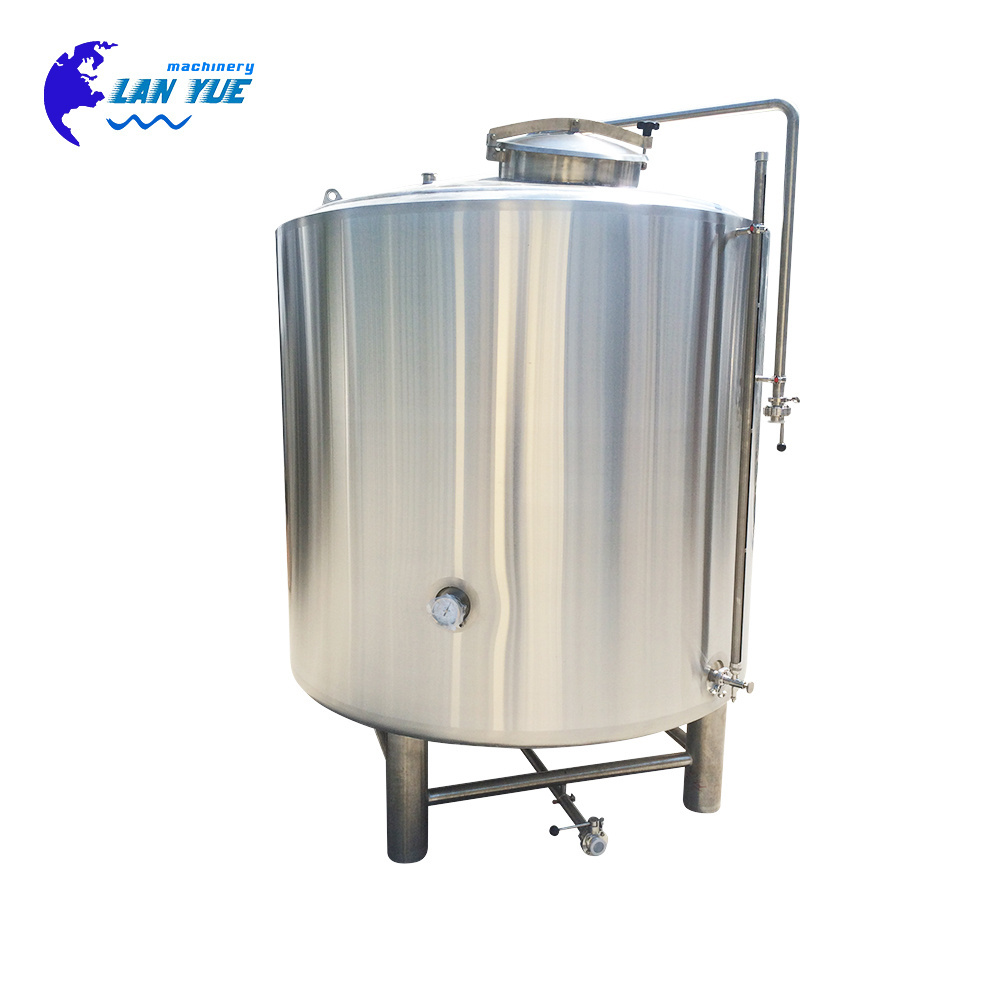 Production Machines Stainless Steel 304 24HLHLT/CLT Drinkable Hot Liters Pressure Storage Hot Liquor Tanks