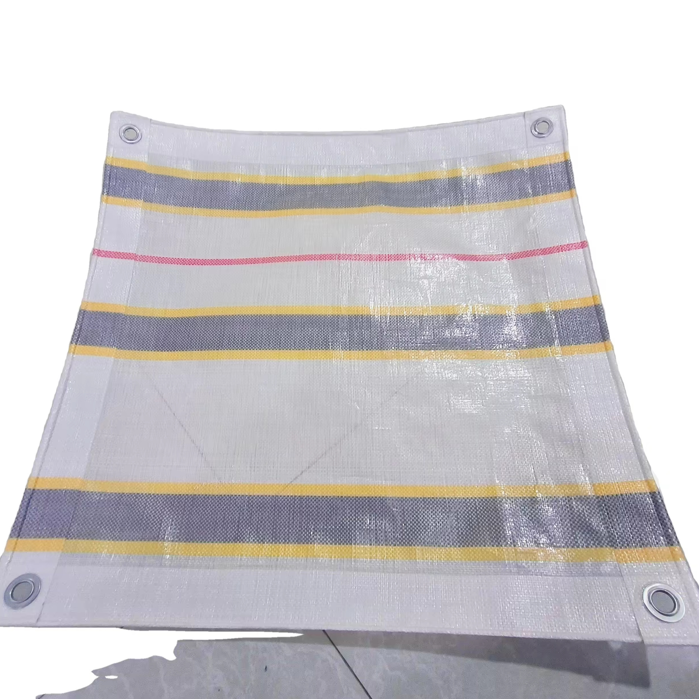 Gold covered silver waterproof PE tarpaulin manufacturer 12X12 TO Somalia