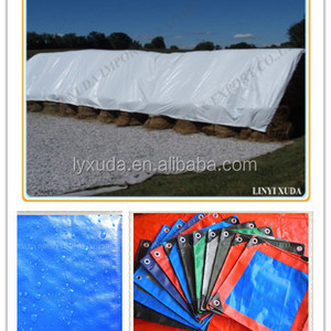 7x15 FEET poly tarp cover/hay tarp