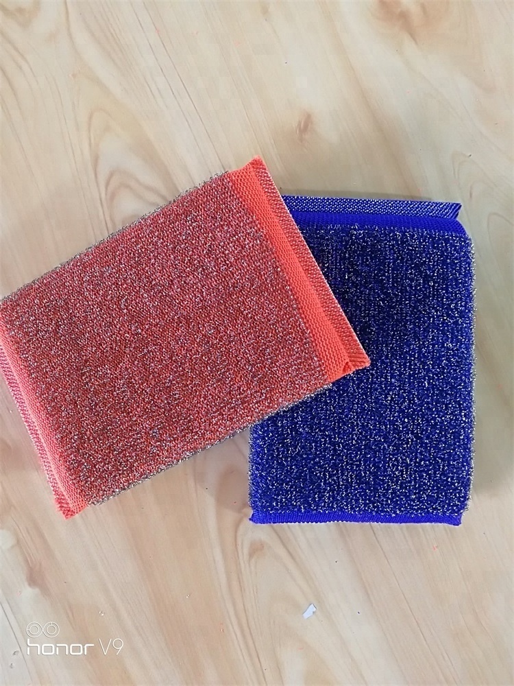 Bulk kitchen scouring pad/stainless steel wire sponge scourer