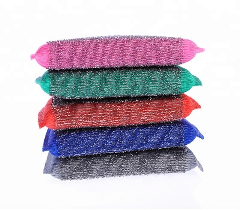 Bulk kitchen scouring pad/stainless steel wire sponge scourer