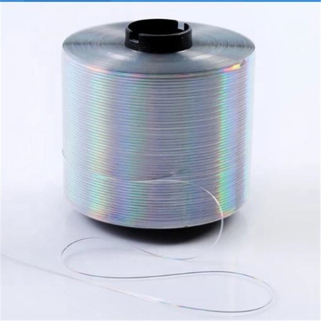 Anti-fake laser holographic adhesive security thread self adhesive tear tape cigarette tear tape