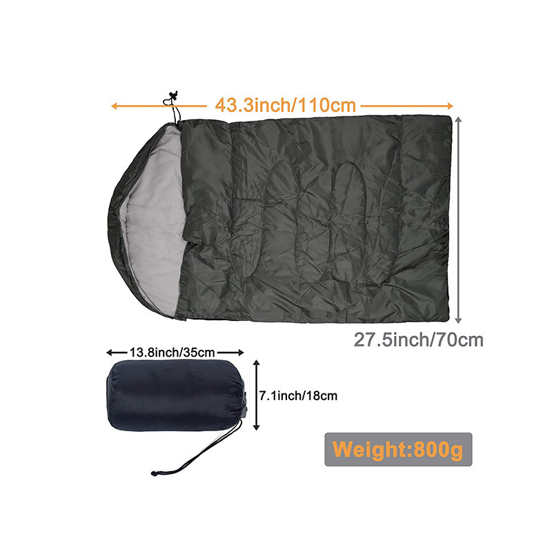 Lightweight Portable Waterproof Outdoor Pet Dog Sleeping Bag with Compression Sack for 4 Season Traveling, Camping, Hiking