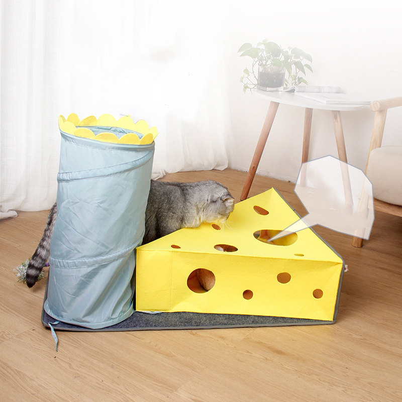 Cat Tunnel Pet Bed Collapsible Interactive Pet Tube   Extensible Kitty Hamster Indoor Outdoor Play Tunnels Cat Tunnel Toys