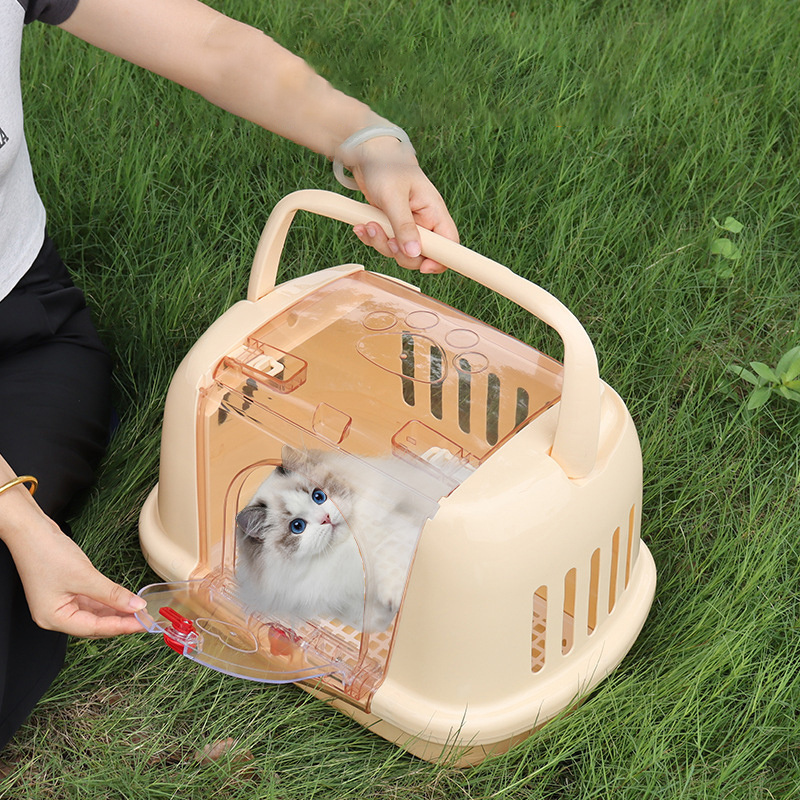 Cats Dogs Pet Flight Case Air Transport Car Portable Travel Airline-approved Design Pet Carrier