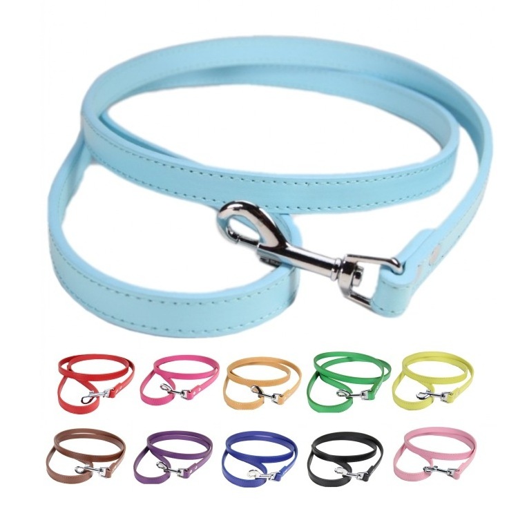 Explosive New Products Outdoor Walking Training Dog Leash Adjustable  Waterproof PU Color Pet Dog Leash