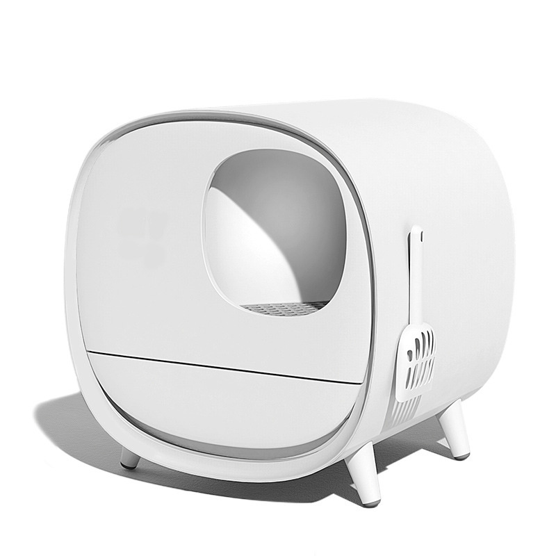 Automatic Smart Cat Toilet Box Fully Enclosed Cat Toilet Self-cleaning Deodorant Anti Splash Drawer Type Cat Litter Box