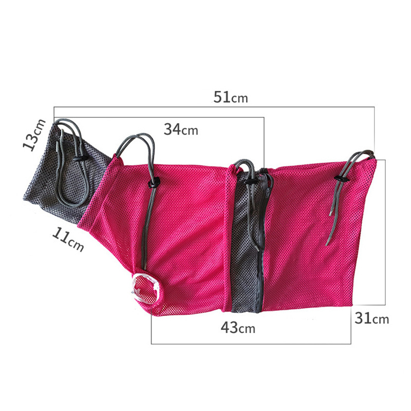 New Pet Product High Quality Polyester Grooming Cat Bathing Bag Shower Washing Supplies  Cleaning Cat Washing Bag