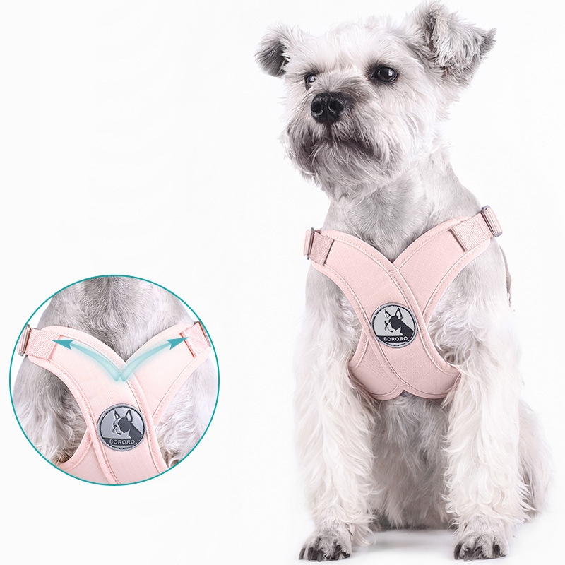 New X Shape Design Adjustable Vest Style Pet Harness Cooling Breathable Training Dog Harness