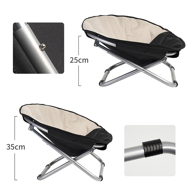 Folding Dog Bed Portable Outdoor Waterproof  Pet Bed Lever Locking Breathable Adjustable Pet Lounge Chair