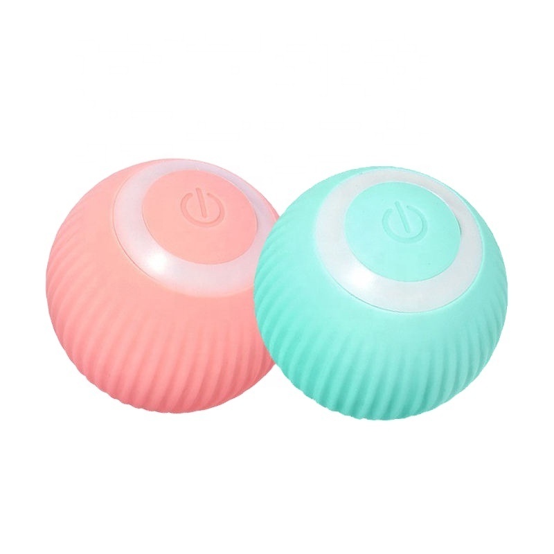 2024 New Smart Cat Toys Automatic Rolling Ball Electric Cat Ball Interactive Cat Toy ABS Balls for Dogs Pet Chew Toys