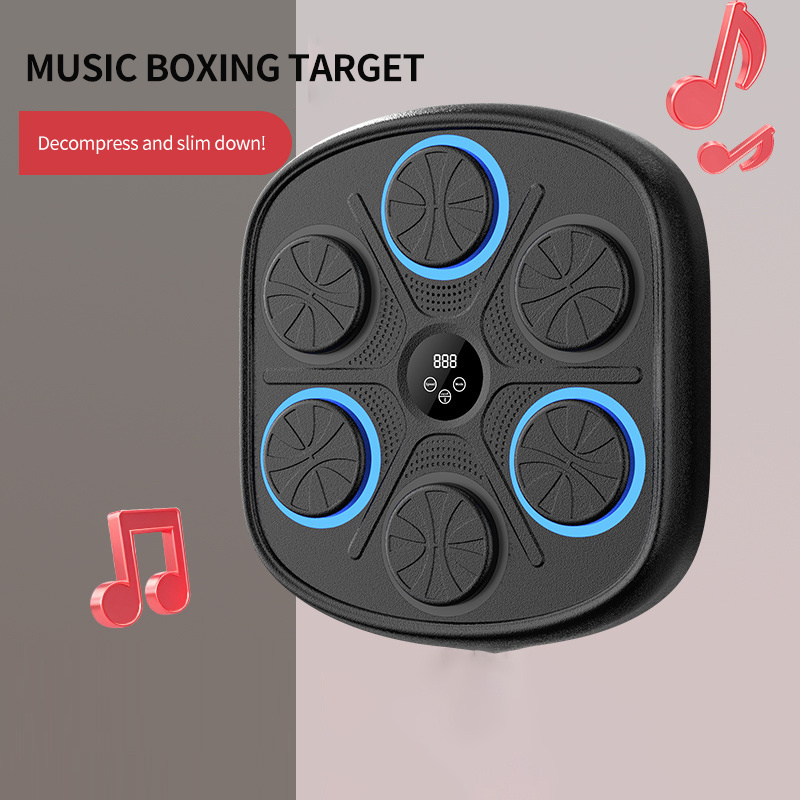 Music Boxing Machine Electronic Smart Boxing Punching Bag Boxing Machine with Music