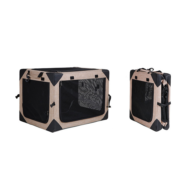 Pet Products 2023 Pet Carriers Large Foldable Breathable Portable Travel Pet Carriers Luxury