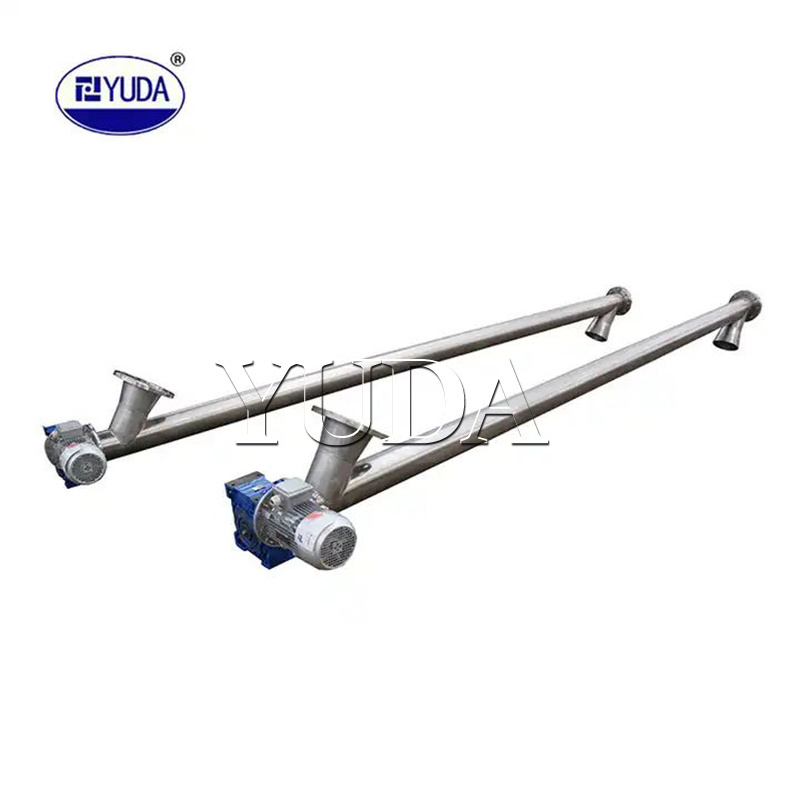 YUDA HOT Selling Salt factory Stone material factory screw conveyor