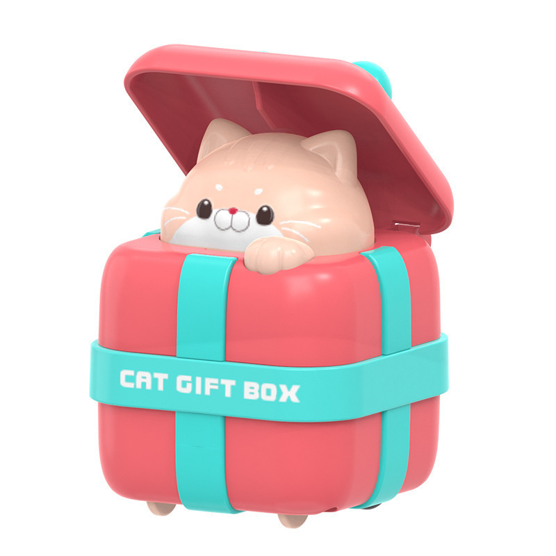 2024 New Cute Inertial Press And Go Sliding Gift Cat Car toys for Kids Factory direct wholesale