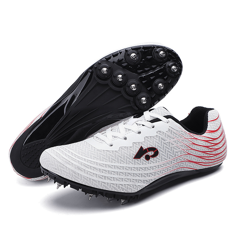 High Quality Men Professional Anti-skid Football Track And Field Sports Spikes Athletic Shoes Track And Field Shoe