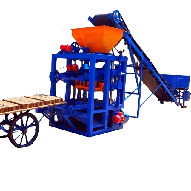 qt4-24 brick making machinery/egg laying concrete block machine