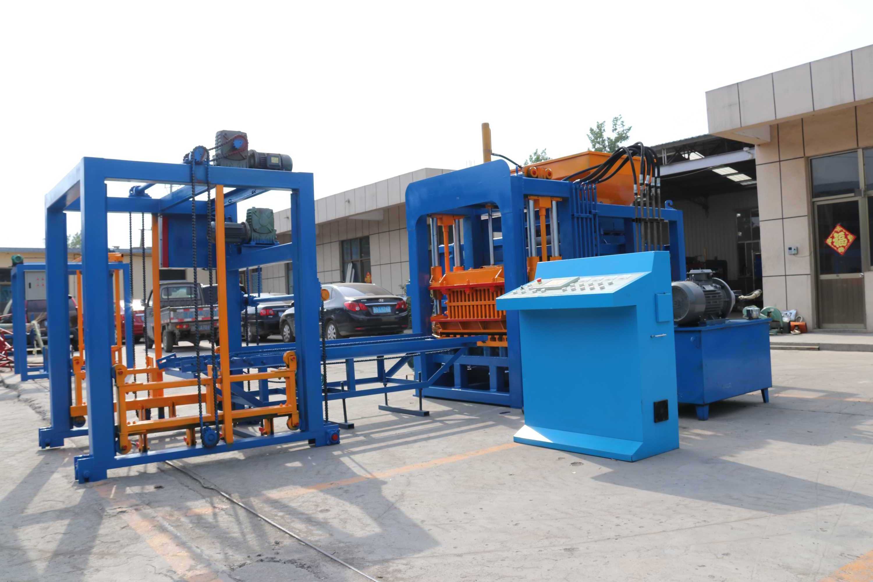 QT4-15 brick making machinery/block making machine/hydraulic interlocking block machine for sale