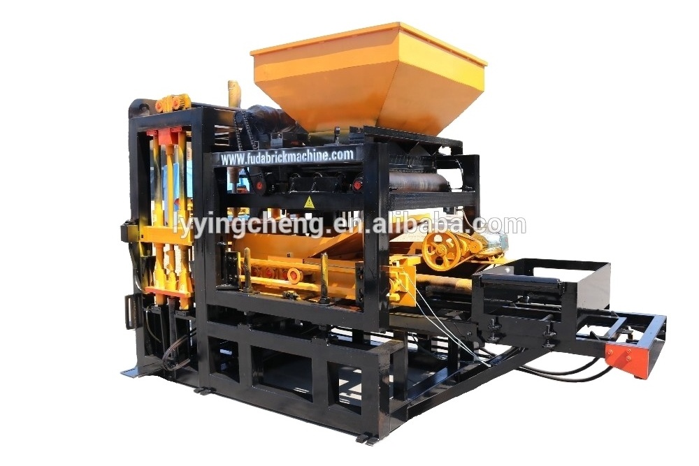 QT4-18 lego concrete moulding block making machine price automatic bricks making machinery