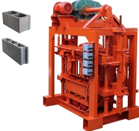 Qt4-40 Automatic Manual Concrete interlock Blocks Mold Machine multifunction brick block making machine bloquera