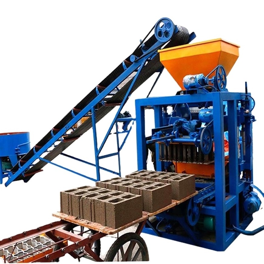 qt4-24 brick making machinery/egg laying concrete block machine