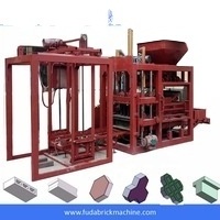 QT4-18 lego concrete moulding block making machine price automatic bricks making machinery