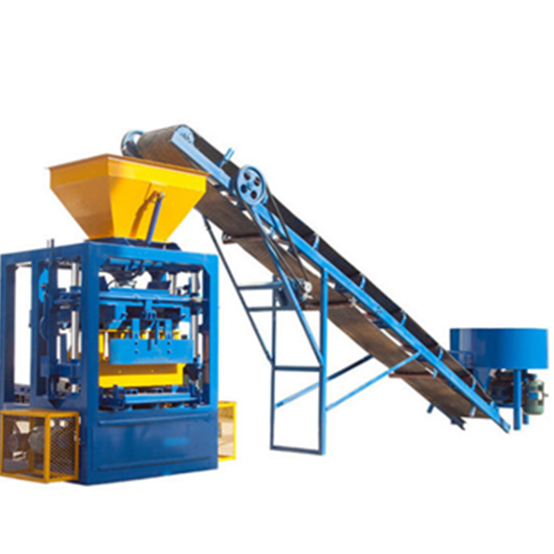 QT4-24B semi Automatic Cement Block Moulding Machine Prices of Block Moulding Machine in Ghana